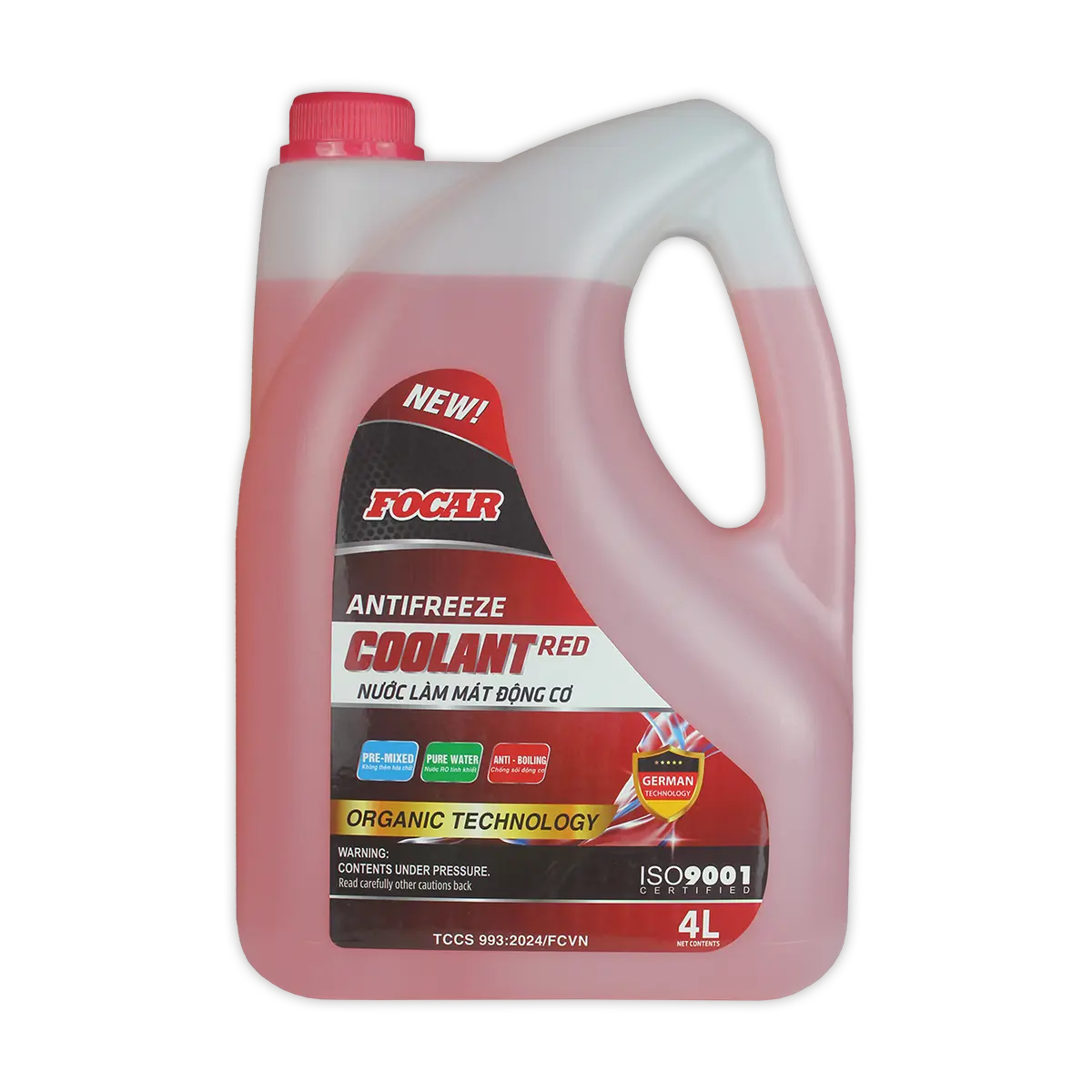 Nước làm mát tiêu chuẩn màu đỏ Antifreeze Coolant Red FC993